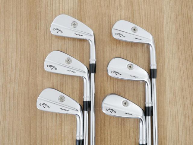 Iron set : Callaway : ชุดเหล็ก Callaway APEX MB Forged (ออกปี 2021 คม แน่น นุ่มมากๆ) มีเหล็ก 5-Pw (6 ชิ้น) ก้านเหล็ก Dynamic Gold S200