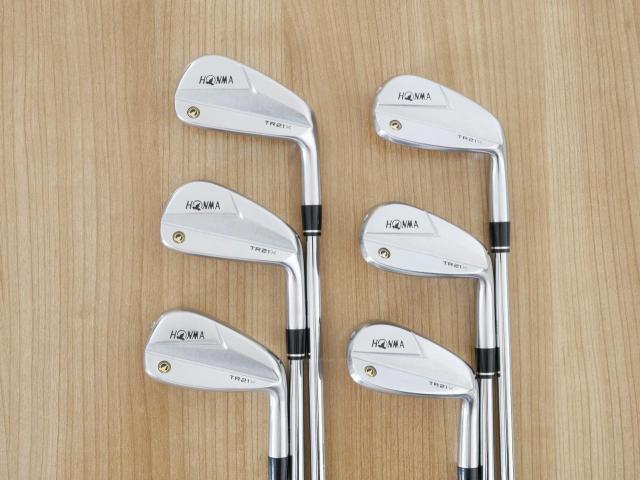 Iron set : Honma : ชุดเหล็ก Honma Tour World TR21X (ออกปี 2021 ตีง่าย ไกล) มีเหล็ก 6-11 (6 ชิ้น) ก้านเหล็ก NS Pro 950 NEO Flex R