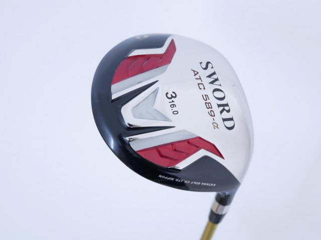 Fairway Wood : Katana : หัวไม้ 3 Katana Sword ATC-589a (ปี 2015) Loft 16 ก้าน Speeder 589 Flex R