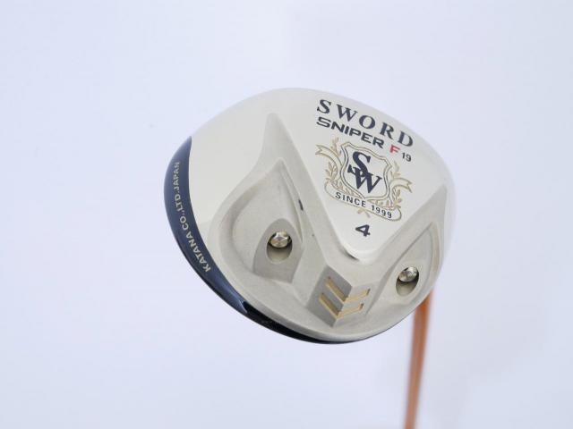 Fairway Wood : Katana : หัวไม้ 4 Katana Sniper F Loft 19 ก้าน Sword Tour AD Flex R2