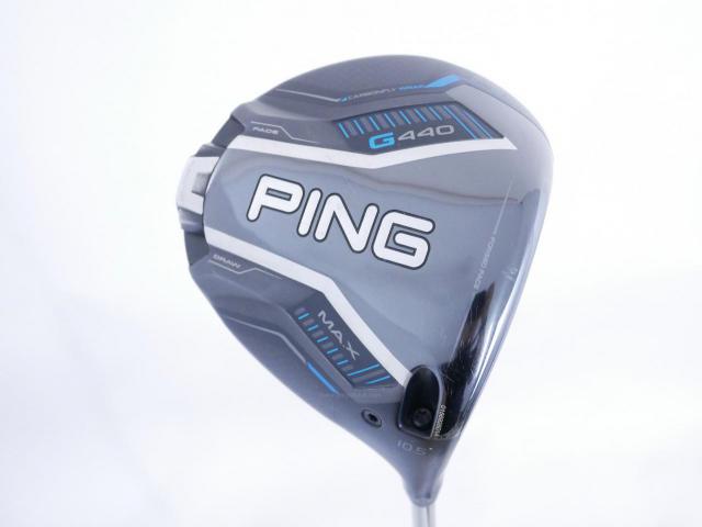 Driver : PING : ไดรเวอร์ Ping G440 Max (รุ่นล่าสุด ออกปี 2025 Japan Spec) Loft 10.5 ก้าน Ping Tour 2.0 65 Flex S