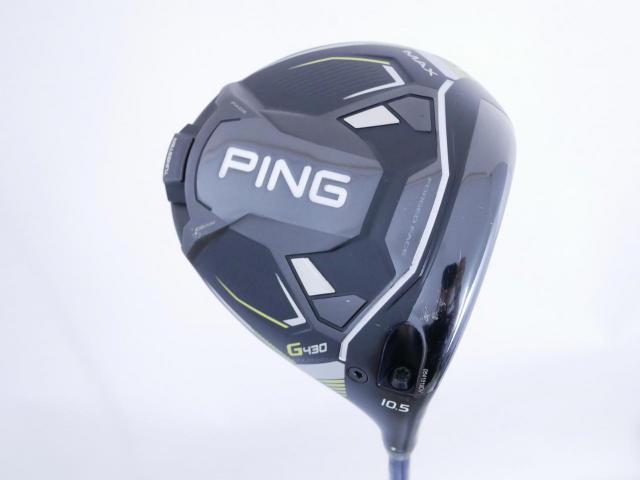 Driver : PING : ไดรเวอร์ Ping G430 Max (รุ่นปี 2023) Loft 10.5 (ปรับได้) ก้าน Tour AD VR-5 Flex R2