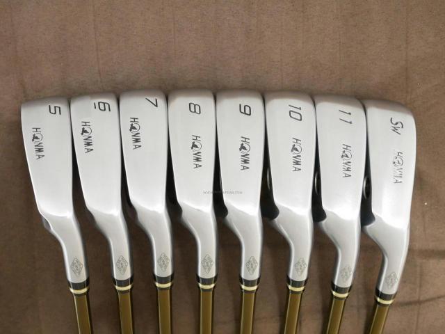 Iron set : Honma : **ก้าน 3 ดาว** ชุดเหล็ก Honma Beres MG603 (เหมาะกับซีเนียร์) มีเหล็ก 5-11,Sw (8 ชิ้น) ก้าน ARMRQ UD45 Flex R (3 ดาว)