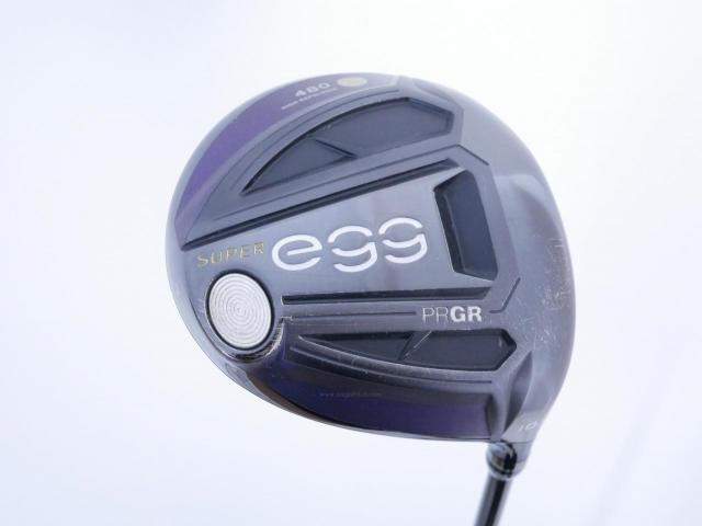Driver : PRGR : ไดรเวอร์ PRGR Super EGG 480cc. (ปี 2021 หน้าเด้งเกินกฏ ตีไกลมาก) Loft 10.5 Flex SR (M-40)