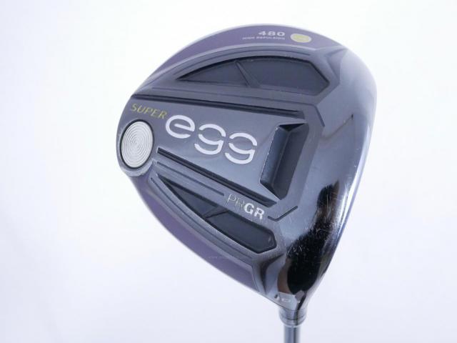 Driver : PRGR : ไดรเวอร์ PRGR Super EGG 480cc. (ปี 2021 หน้าเด้งเกินกฏ ตีไกลมาก) Loft 10.5 Flex SR (M-40)