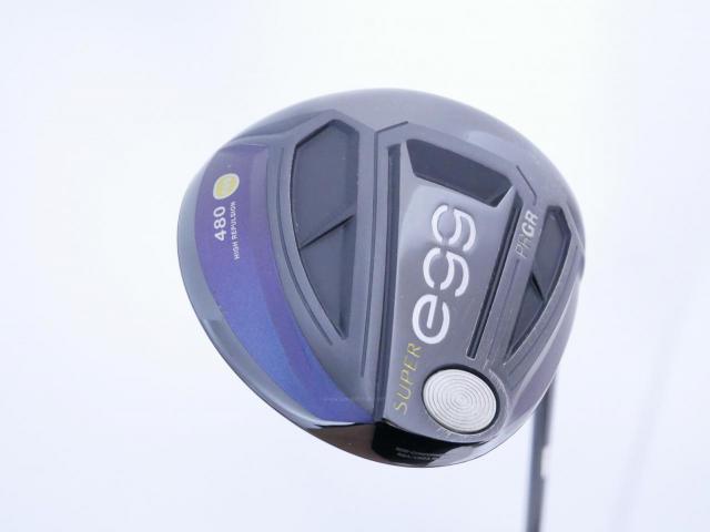 Driver : PRGR : ไดรเวอร์ PRGR Super EGG 480cc. (ปี 2021 หน้าเด้งเกินกฏ ตีไกลมาก) Loft 10.5 Flex SR (M-40)