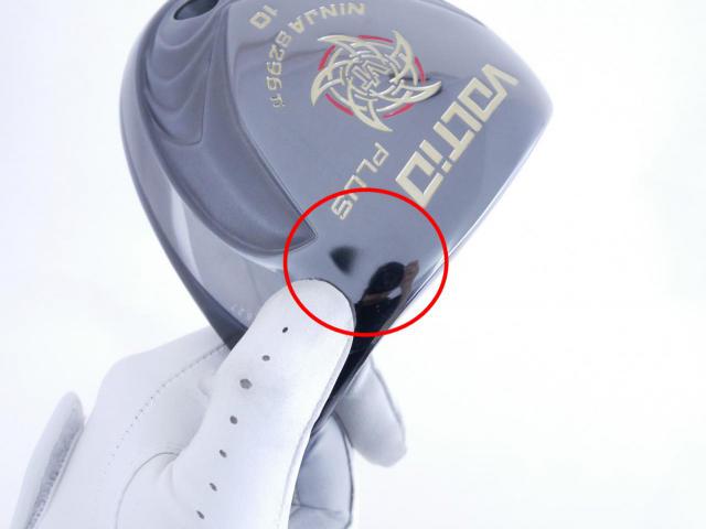 Driver : Katana : **มีบุบ** ไดรเวอร์ Katana Voltio NINJA Plus 8296Hi (ปี 2019 หน้าเด้งเกินกฏ) Loft 10 ก้าน Fujikura Speeder 462 Evolution Flex R