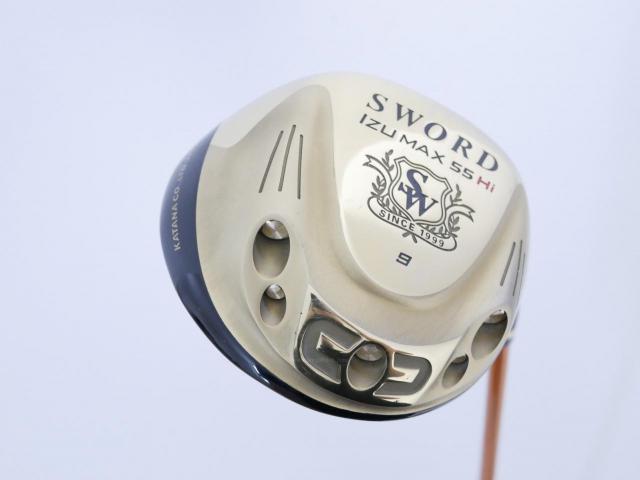Driver : Katana : Katana Sword IZU Max 55 Hi (หน้าเด้งเกินกฏ) Loft 9 ก้าน Sword Tour AD FLex R