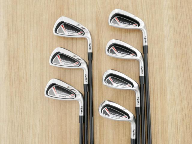 Iron set : Honma : ชุดเหล็ก Honma Tour World ZERO (ใบใหญ่ ตีง่าย ไกล) มีเหล็ก 6-10,Aw,Sw (7 ชิ้น) ก้านกราไฟต์ Flex R