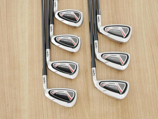 Iron set : Honma : ชุดเหล็ก Honma Tour World ZERO (ใบใหญ่ ตีง่าย ไกล) มีเหล็ก 6-10,Aw,Sw (7 ชิ้น) ก้านกราไฟต์ Flex R