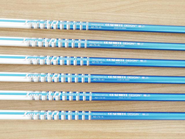 Iron set : Callaway : ชุดเหล็ก Callaway X Forged มีเหล็ก 5-Pw (6 ชิ้น) ก้านกราไฟต์ Tour AD 75 Flex R