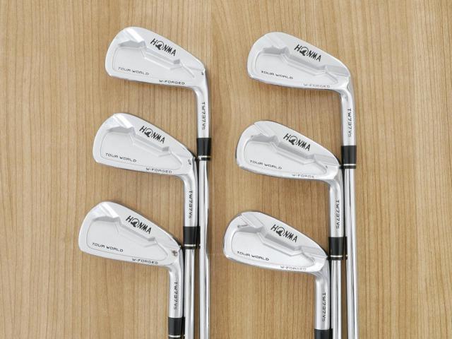 Iron set : Honma : ชุดเหล็ก Honma Tour World TW737vs Forged (รุ่นปี 2017) มีเหล็ก 5-10 (6 ชิ้น) ก้านเหล็ก NS Pro Modus 105 Flex S