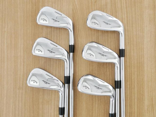 Iron set : Callaway : ชุดเหล็ก Callaway APEX Pro Forged (ออกปี 2019) มีเหล็ก 5-Pw (6 ชิ้น) ก้านเหล็ก NS Pro 950 Flex S