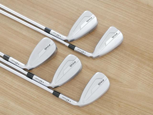 Iron set : Ping : ชุดเหล็ก Ping G700 (ปี 2019 Japan Spec. ใบใหญ่ ง่ายที่สุด ไกลที่สุดของ Ping) มีเหล็ก 6-Pw (5 ชิ้น) ก้านเหล็ก NS Pro ZELOS 6 Flex R