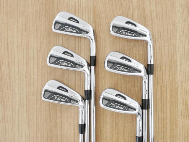 Iron set : Titleist : ชุดเหล็ก Titleist AP2 712 Forged มีเหล็ก 5-Pw (6 ชิ้น) ก้านเหล็ก NS Pro 950 Flex R