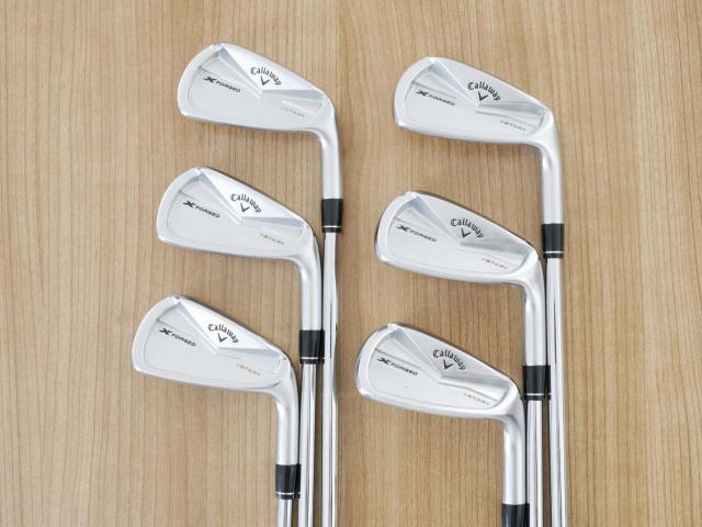 Iron set : Callaway : ชุดเหล็ก Callaway X Forged Star (รุ่นล่าสุด ออกปี 2024) มีเหล็ก 5-Pw (6 ชิ้น) ก้านเหล็ก NS Pro Modus 105 Flex S