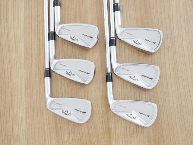 Iron set : Callaway : ชุดเหล็ก Callaway X Forged Star (รุ่นล่าสุด ออกปี 2024) มีเหล็ก 5-Pw (6 ชิ้น) ก้านเหล็ก NS Pro Modus 105 Flex S