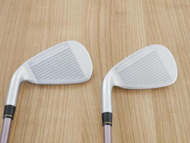 Lady club : All : ชุดเหล็ก Taylormade Gloire (รุ่นท๊อปสุด Japan Spec. ใบใหญ่ ตีง่าย ไกล) มีเหล็ก 7-Pw,Sw (5 ชิ้น) ก้านกราไฟต์ Flex L