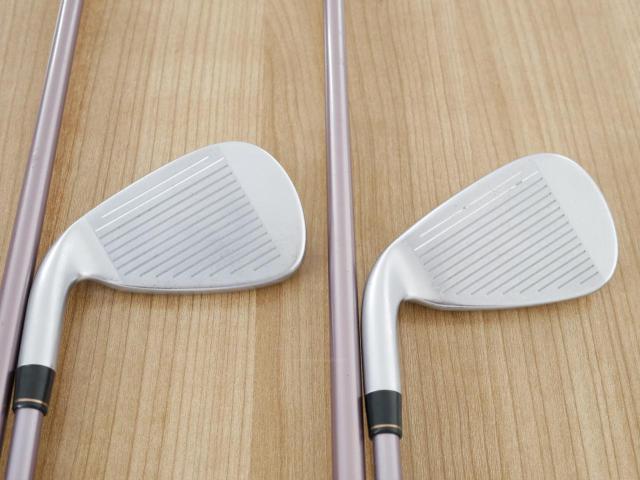 Lady club : All : ชุดเหล็ก Taylormade Gloire (รุ่นท๊อปสุด Japan Spec. ใบใหญ่ ตีง่าย ไกล) มีเหล็ก 7-Pw,Sw (5 ชิ้น) ก้านกราไฟต์ Flex L