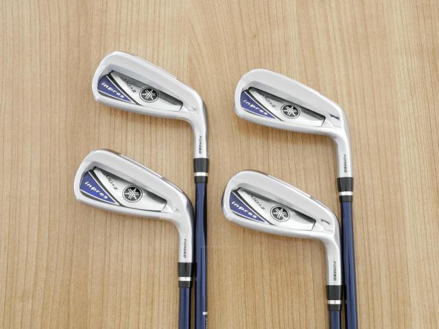 Iron set : Yamaha : ชุดเหล็ก Yamaha Inpres UD+2 (ออกปี 2019 ตีไกลที่สุด ไกลกว่าเหล็กทั่วไป 2 เบอร์ หน้าเด้ง COR 0.822) มีเหล็ก 7-Pw (4 ชิ้น) ก้านกราไฟต์ Flex R
