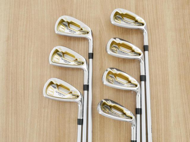 Iron set : Katana : ชุดเหล็ก Katana Voltio KABUTO 55 (หน้าเด้ง) มีเหล็ก 6-Pw,Aw,Sw (7 ชิ้น) ก้านกราไฟต์ Fujikura Speeder 589 Flex SR