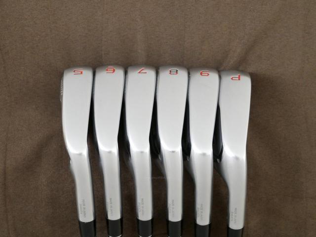 Iron set : Honma : ชุดเหล็ก Honma Tour World TW757P (ออกปี 2022) มีเหล็ก 5-Pw (6 ชิ้น) ก้านเหล็ก NS Pro 950 NEO Flex S