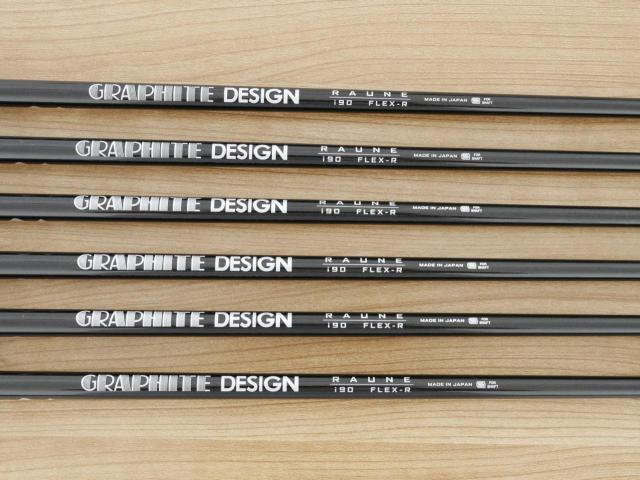 Iron set : Ping : ชุดเหล็ก Ping G425 (รุ่นปี 2021 Japan Spec. ใบใหญ่ ง่าย ไกล) มีเหล็ก 5-Pw (6 ชิ้น) ก้านกราไฟต์ Graphite Design RAUNE i90 Flex R