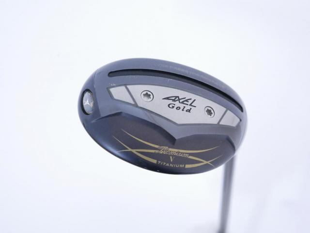 Fairway Wood : Tsuruya : ไม้กระเทย Tsuruya AXEL Gold Premium 5 (รุ่นปี 2023 ตัวท๊อป เด้งเกินกฏ ของใหม่ 2 หมื่นกว่า) Loft 20 Flex R