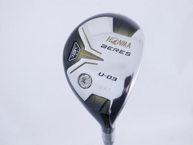 Fairway Wood : Honma : ไม้กระเทย Honma Beres U-03 (ปี 2016) Loft 25 ก้าน ARMRQ 8 (54) Flex R (2 ดาว)