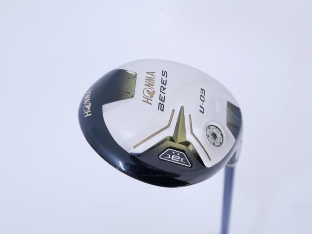 Fairway Wood : Honma : ไม้กระเทย Honma Beres U-03 (ปี 2016) Loft 25 ก้าน ARMRQ 8 (54) Flex R (2 ดาว)