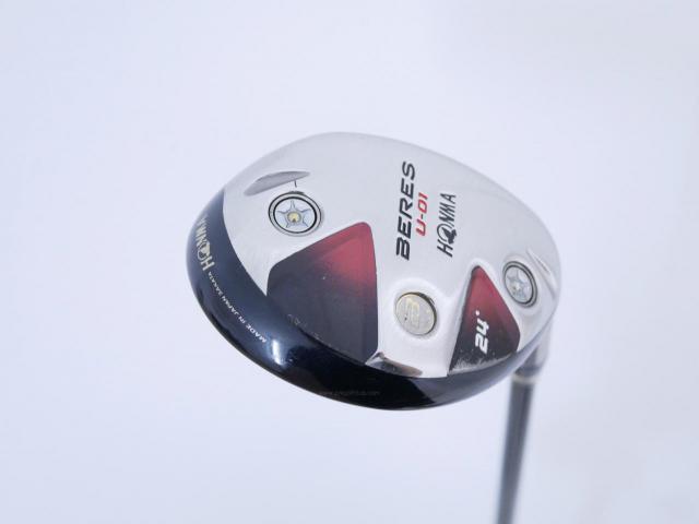 Fairway Wood : Honma : **ก้าน 3 ดาว** ไม้กระเทย Honma Beres U-01 Loft 24 ก้าน ARMRQ 6 (49) Flex R (3 ดาว)