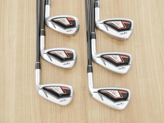Iron set : Honma : ชุดเหล็ก Honma Tour World GS (ออกปี 2021 ใบใหญ่ ตีง่าย ไกล) มีเหล็ก 7-11,Sw (6 ชิ้น) ก้านกราไฟต์ Honma Speedtuned 48 Flex R