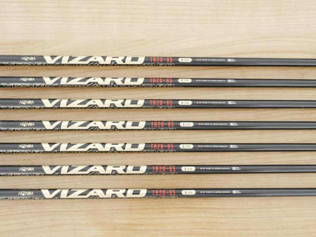 Iron set : Honma : ชุดเหล็ก Honma Tour World TR20P (ออกปี 2020) มีเหล็ก 5-11 (7 ชิ้น) ก้านกราไฟต์ Honma Vizard TR20-65 Flex R