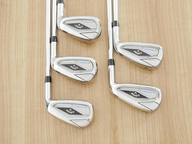 Iron set : Callaway : ชุดเหล็ก Callaway Paradym Ai Smoke HL (ออกปี 2024 ตีง่ายมาก ไกล Japan Spec.) มีเหล็ก 6-Pw (5 ชิ้น) ก้านเหล็ก NS Pro 950 NEO Flex S