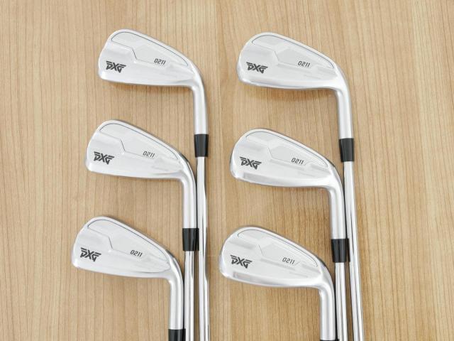 Iron set : PXG : ชุดเหล็ก PXG 0211 DUAL COR (ออกปี 2021 หน้าเด้ง ตีไกลมากๆ) มีเหล็ก 5-Pw (6 ชิ้น) ก้านเหล็ก Shimada K'S-3001 Flex S