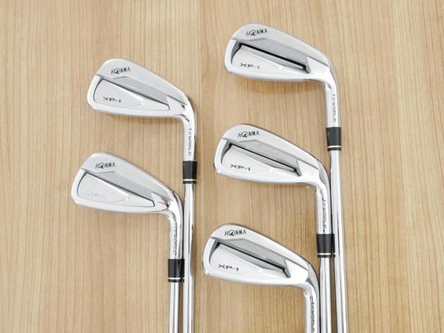 Iron set : Honma : ชุดเหล็ก Honma Tour World XP-1 (รุ่นปี 2020 ใบใหญ่ ตีง่าย ไกล) มีเหล็ก 6-10 (5 ชิ้น) ก้านเหล็ก NS Pro Zelos Flex R