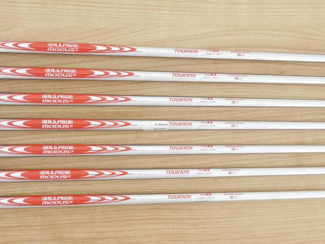 Iron set : Mizuno : ชุดเหล็ก Mizuno JPX 923 Hot Metal Pro (รุ่นปี 2023 ตัวท๊อป ง่าย ไกล) มีเหล็ก 4-Pw (7 ชิ้น) ก้านเหล็ก NS Pro MODUS 105 Flex S