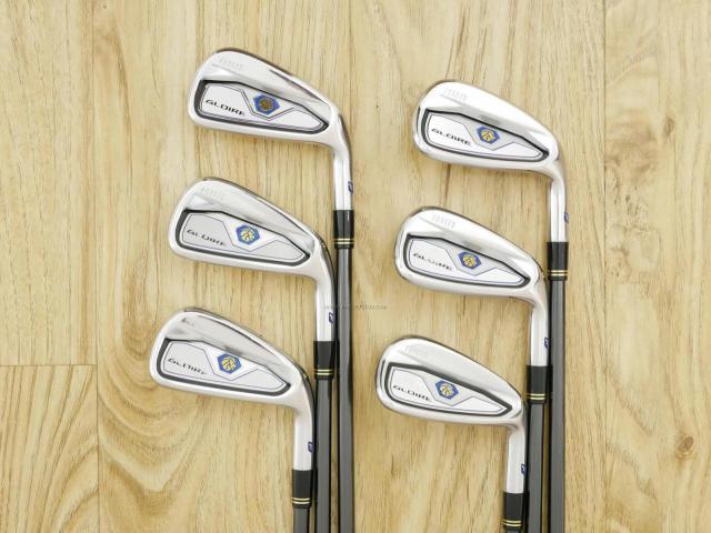 Iron set : Taylormade : ชุดเหล็ก Taylormade Gloire F Forged (รุ่นท๊อปสุด Japan Spec.) มีเหล็ก 5-Pw (6 ชิ้น) ก้านกราไฟต์ Flex R