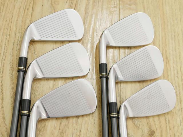 Iron set : Taylormade : ชุดเหล็ก Taylormade Gloire F Forged (รุ่นท๊อปสุด Japan Spec.) มีเหล็ก 5-Pw (6 ชิ้น) ก้านกราไฟต์ Flex R