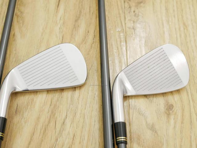 Iron set : Taylormade : ชุดเหล็ก Taylormade Gloire F Forged (รุ่นท๊อปสุด Japan Spec.) มีเหล็ก 5-Pw (6 ชิ้น) ก้านกราไฟต์ Flex R