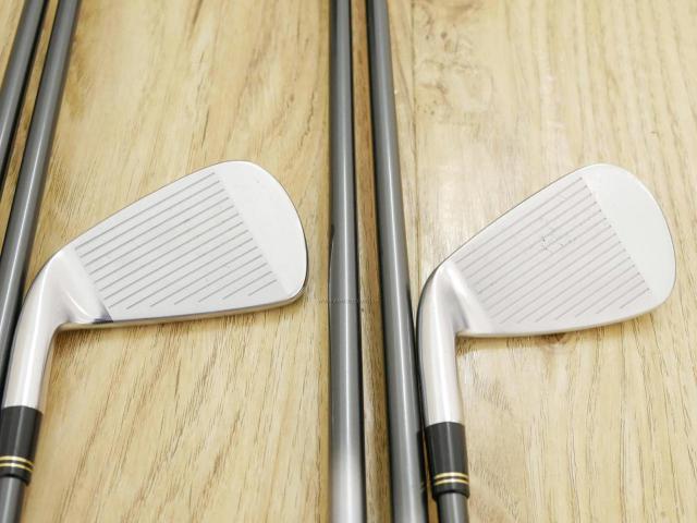 Iron set : Taylormade : ชุดเหล็ก Taylormade Gloire F Forged (รุ่นท๊อปสุด Japan Spec.) มีเหล็ก 5-Pw (6 ชิ้น) ก้านกราไฟต์ Flex R