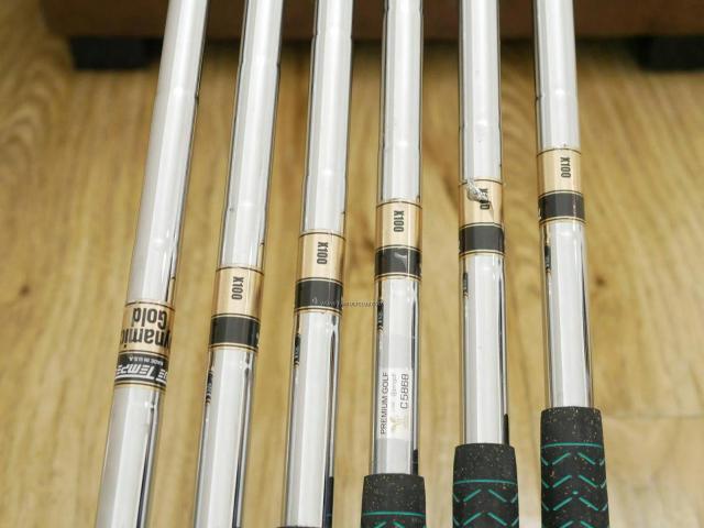 Iron set : Tourstage : ชุดเหล็ก Tourstage X-Blade 901 Forged มีเหล็ก 5-Pw (6 ชิ้น) ก้านเหล็ก Dynamic Gold X100