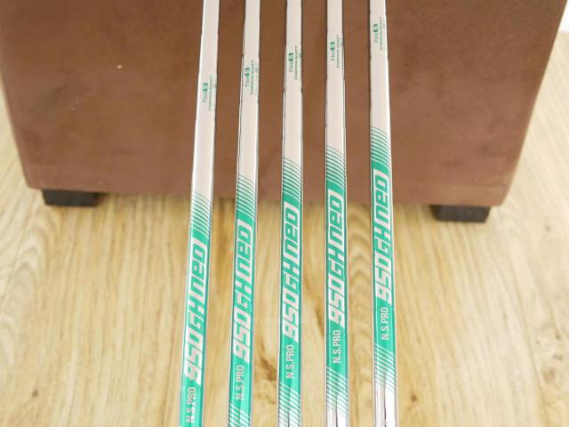 Iron set : Epon : ชุดเหล็ก EPON AF-707 Forged (รุ่นล่าสุด ปี 2024 ใบใหญ่ ตีง่าย ไกล) มีเหล็ก 6-Pw (5 ชิ้น) ก้านเหล็ก NS Pro 950 NEO Flex S