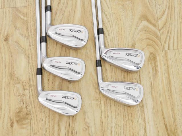 Iron set : Epon : ชุดเหล็ก EPON AF-707 Forged (รุ่นล่าสุด ปี 2024 ใบใหญ่ ตีง่าย ไกล) มีเหล็ก 6-Pw (5 ชิ้น) ก้านเหล็ก NS Pro 950 NEO Flex S