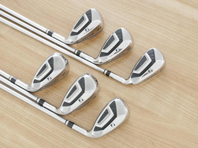 Iron set : Katana : ชุดเหล็กกระเทย Katana Voltio III G Series Hi (ตีง่าย ไกลมาก) มีเหล็ก 7-Pw,Aw,Sw (6 ชิ้น ระยะเทียบเท่า เหล็ก 6-Pw,Sw) ก้าน Tour AD VS-5 Flex R