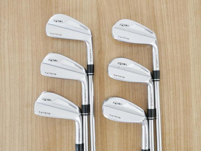 Iron set : Honma : ชุดเหล็ก Honma Tour World TW757B (ออกปี 2022) มีเหล็ก 5-Pw (6 ชิ้น) ก้านเหล็ก Dynamic Gold S200