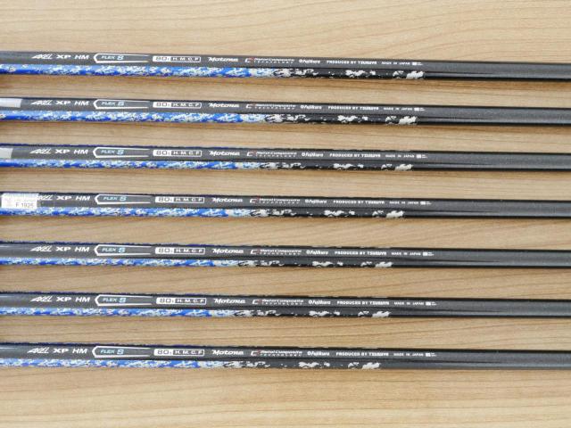 Iron set : Tsuruya : ชุดเหล็ก Tsuruya AXEL XP HM (หน้าเด้ง ตีไกลมากๆ) มีเหล็ก 5-Pw,Aw (7 ชิ้น) ก้านกราไฟต์ Flex S