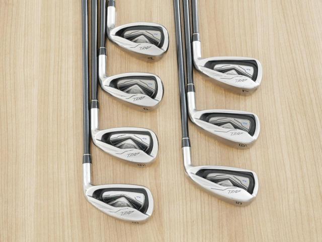 Iron set : Tsuruya : ชุดเหล็ก Tsuruya AXEL XP HM (หน้าเด้ง ตีไกลมากๆ) มีเหล็ก 5-Pw,Aw (7 ชิ้น) ก้านกราไฟต์ Flex S