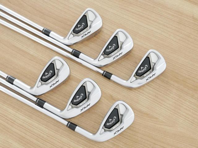Iron set : Callaway : ชุดเหล็ก Callaway APEX DCB Forged (ปี 2022) มีเหล็ก 5-Pw (6 ชิ้น) ก้านเหล็ก NS Pro ZELOS 7 Flex S