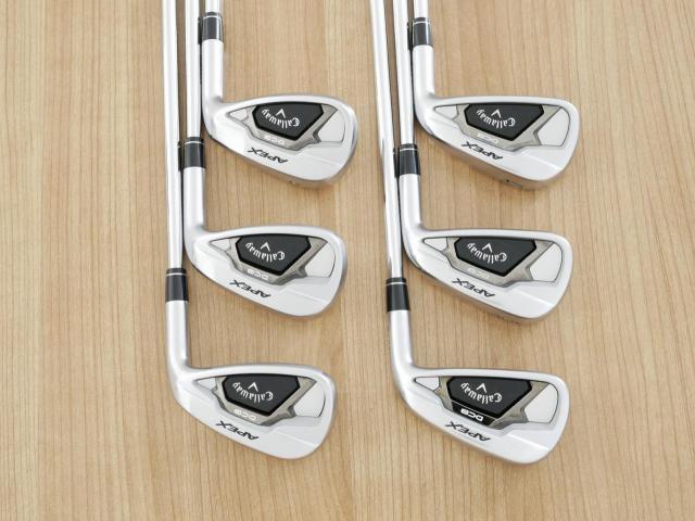 Iron set : Callaway : ชุดเหล็ก Callaway APEX DCB Forged (ปี 2022) มีเหล็ก 5-Pw (6 ชิ้น) ก้านเหล็ก NS Pro ZELOS 7 Flex S